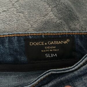 COPY - Slice and gabbana Jean shorts